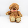 Ancienne Peluche ours marron Nombrilou AJENA