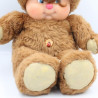 Ancienne Peluche ours marron Nombrilou AJENA