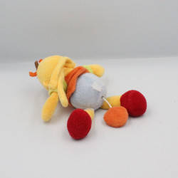 Doudou musical garçon Tim orange bleu jaune voiture NATTOU