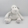 Doudou chien blanc argenté étoile DOUGLAS 2008