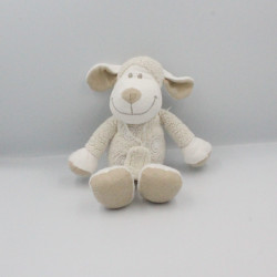 Doudou mouton blanc beige KIABI KITCHOUN NICOTOY