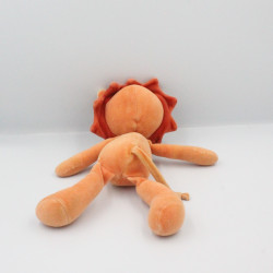 Doudou lion orange les Loustics MOULIN ROTY
