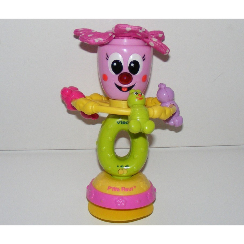 Hochet parlant P'tite fleur rose de VTECH