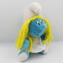 Peluche Grand Schtroumpf Schtroumpfette et Schtroumpf PEYO Année 80 Lot de 3