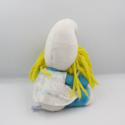 Peluche Grand Schtroumpf Schtroumpfette et Schtroumpf PEYO Année 80 Lot de 3