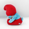 Peluche Grand Schtroumpf Schtroumpfette et Schtroumpf PEYO Année 80 Lot de 3