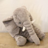 Doudou géant éléphant gris IKEA 60 cm
