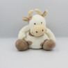 Doudou vache daisy blanche tachetée JOLLYBABY