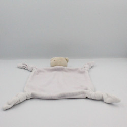 Doudou plat chat mauve OBAIBI