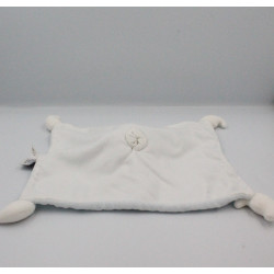 Doudou plat ours bleu ciel lunes NATTOU