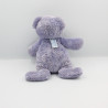 Doudou ours mauve violet NOUNOURS