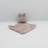 Doudou plat lapin violet prune NICOTOY