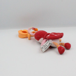 Doudou hochet coccinelle avec attache INFLUX