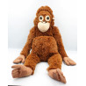 Doudou peluche singe marron IKEA