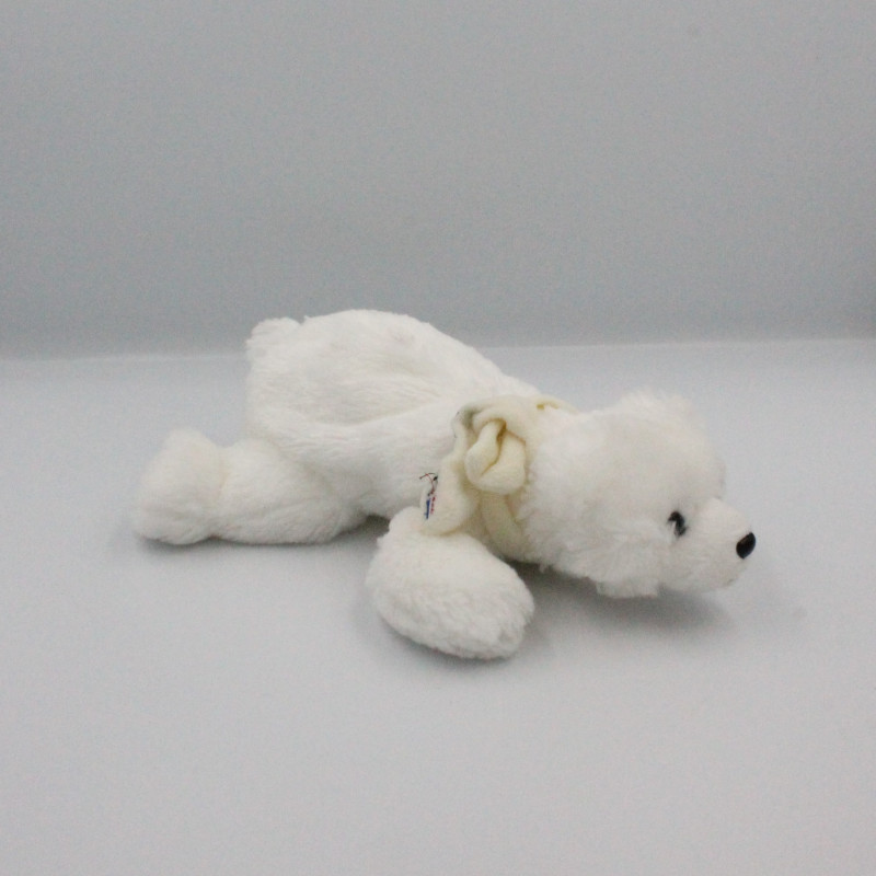 Doudou ours blanc Le Corbier DANI