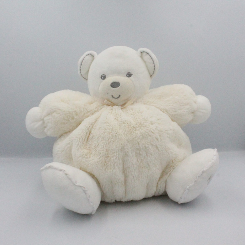 Doudou patapouf ours créme blanc PERLE KALOO