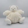 Doudou patapouf ours créme blanc PERLE KALOO