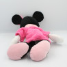 Doudou peluche Minnie en peignoir rose DISNEY NICOTOY