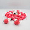 Doudou plat souris blanc rose pois PAT & RIPATON LA HALLE