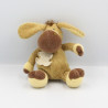 Doudou ane cheval beige marron HISTOIRE D'OURS