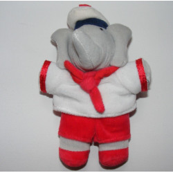 Doudou baby Babar pour bébé LANSAY Lot de 3