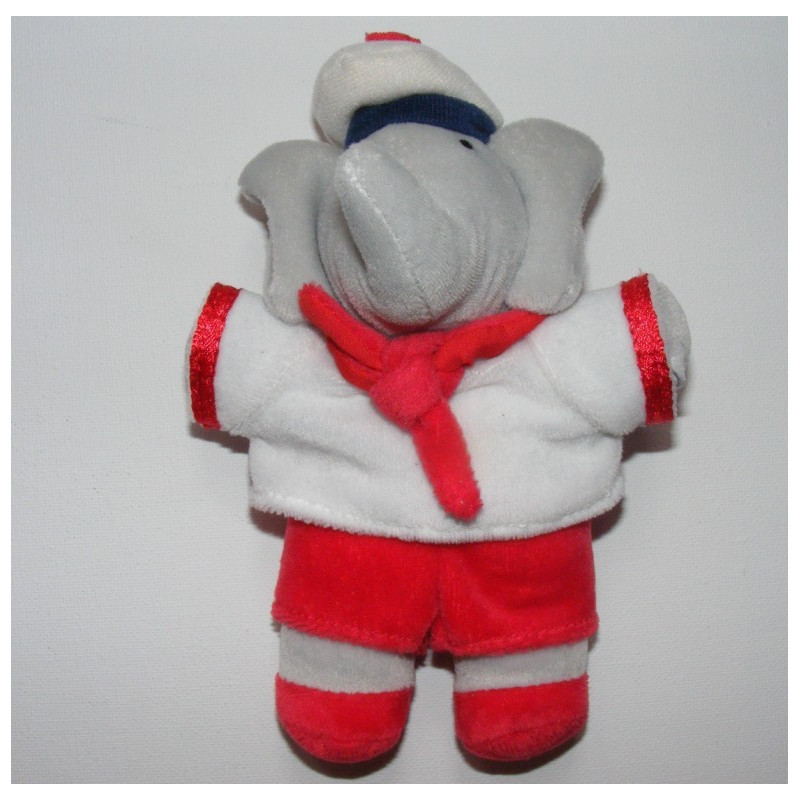 Doudou baby Babar pour bébé LANSAY Lot de 3