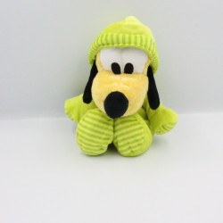 Doudou chien Pluto pyjama vert DISNEY