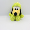 Doudou chien Pluto pyjama vert DISNEY