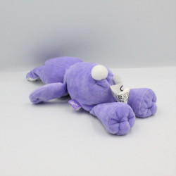 Doudou lapin violet mauve MILKA