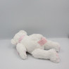Doudou et compagnie ours blanc rose Mon tout petit