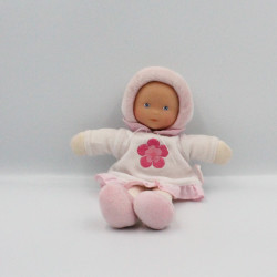 Doudou poupée bébé Mademoiselle rose COROLLE