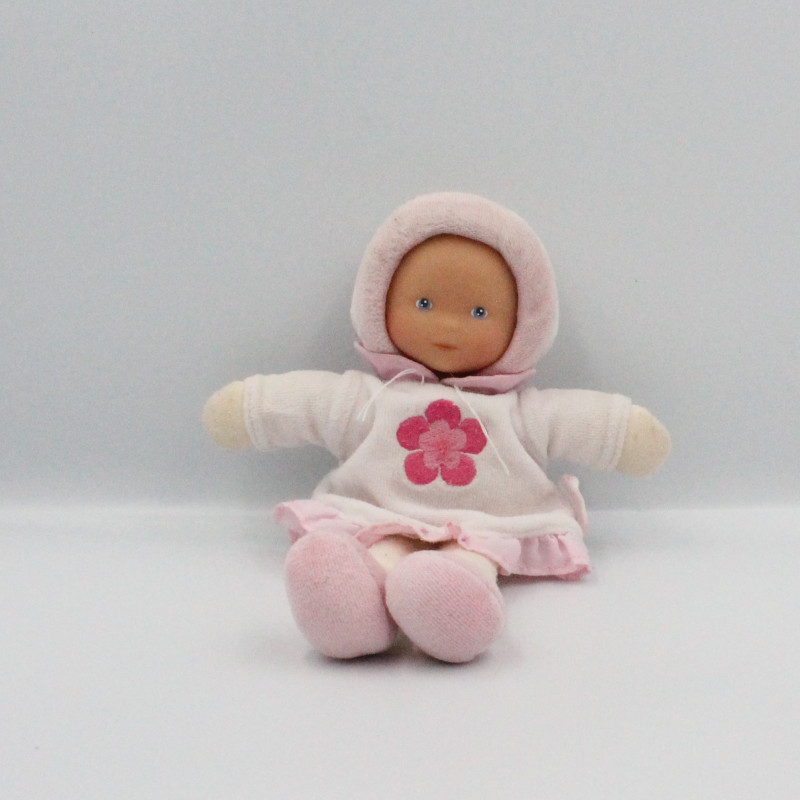 Doudou poupée bébé Mademoiselle rose COROLLE