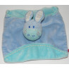 Doudou plat ane cheval bleu TEX LOT DE 2
