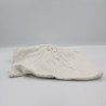 Doudou plat mouton agneau blanc beige coeur NATTOU
