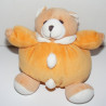 Doudou ours boule orange MUTUELLE OCIANE