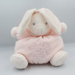 Doudou lapin boule rose perle KALOO