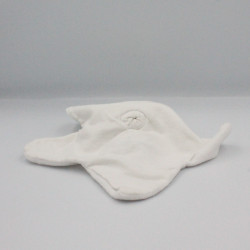 Doudou plat étoile ours blanc les petits pois du poulailler NICOTOY