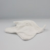 Doudou plat étoile ours blanc les petits pois du poulailler NICOTOY