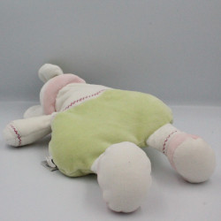 Doudou et compagnie souris Barbotine vert rose maison bébé