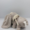 Doudou musical éléphant gris Dumbo NICOTOY 20 cm