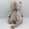 Peluche Doudou singe marron yeux brillant MAX ET SAX