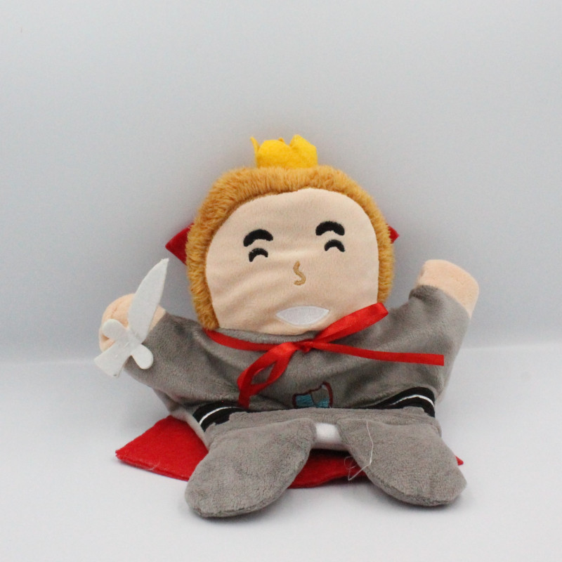 Doudou marionnette prince roi chevalier MAISONS DU MONDE