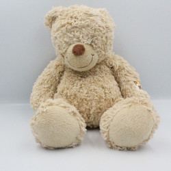 Doudou peluche ours beige Pop Kids NICOTOY