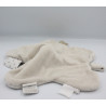 Doudou plat étoile ours gris beige NOUKIE'S