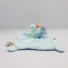 Doudou plat girafe bleu MOTS D'ENFANTS