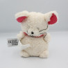 Doudou souris blanc rose Les P'tites Douceurs GLOBE TROTOYS