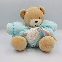 Doudou ours bleu étoile rubans KALOO