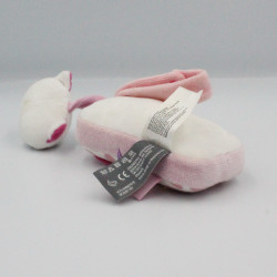 Doudou sonore telephone blanc rose violet chat ORCHESTRA PREMAMAN