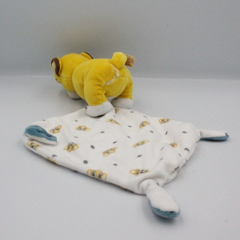 Doudou le roi lion Simba mouchoir The Lion King DISNEY
