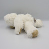 Doudou ours blanc beige HISTOIRE D'OURS 22 cm